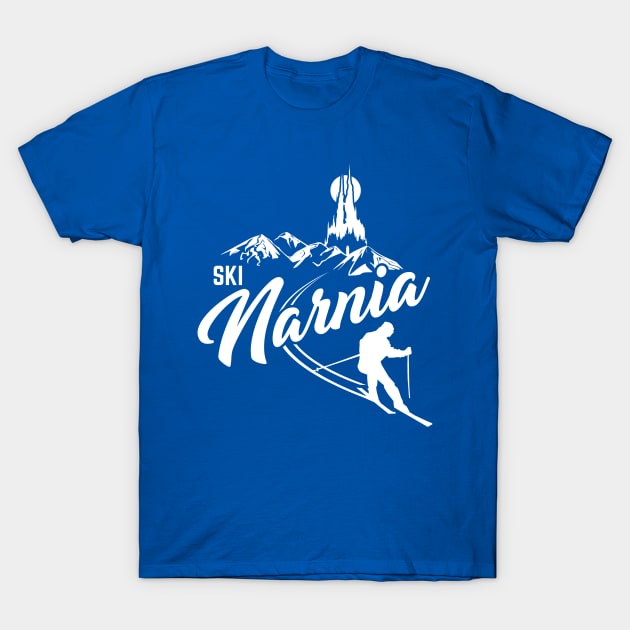 Ski Narnia T-Shirt by MindsparkCreative